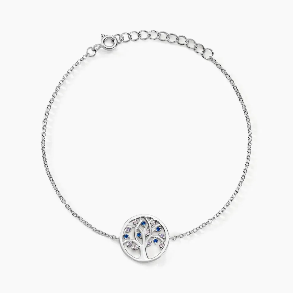 Bracelet Alive Argent Blanc Oxyde De Zirconium