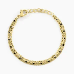 Bracelet Amala Acier Doré