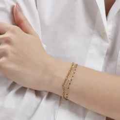 Bracelet Amala Acier Doré