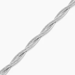 Bracelet Anaiz Argent Blanc