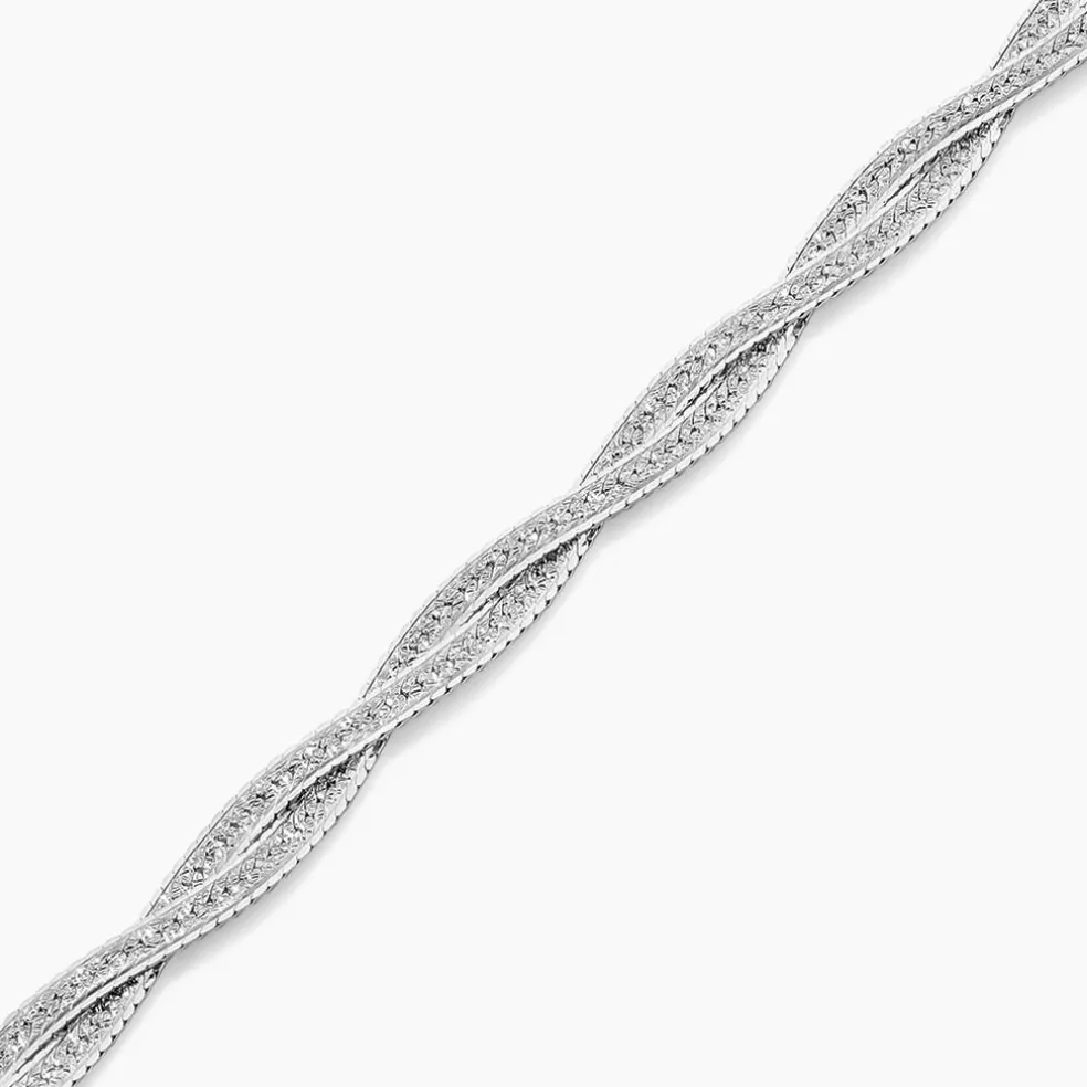 Bracelet Anaiz Argent Blanc