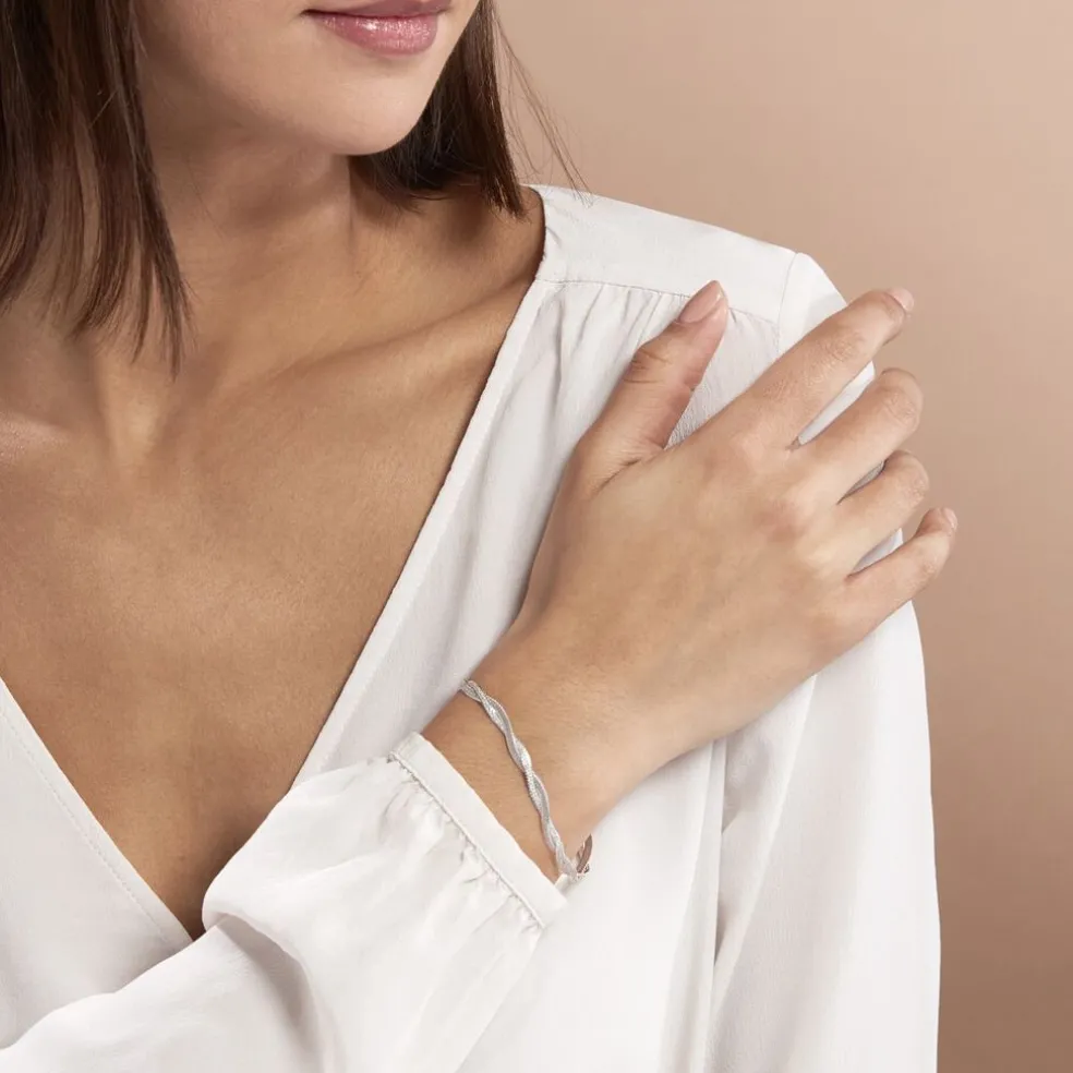 Bracelet Anaiz Argent Blanc