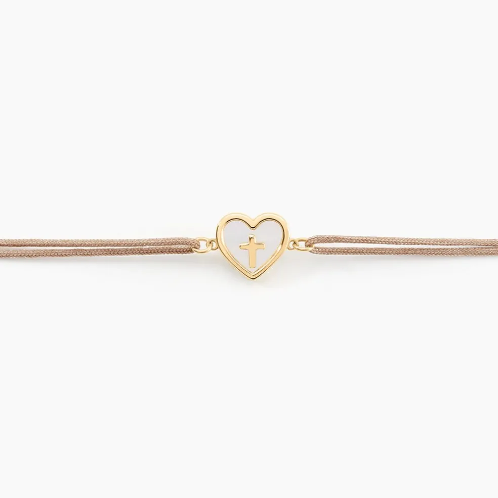 Bracelet Angel Or Jaune Nacre