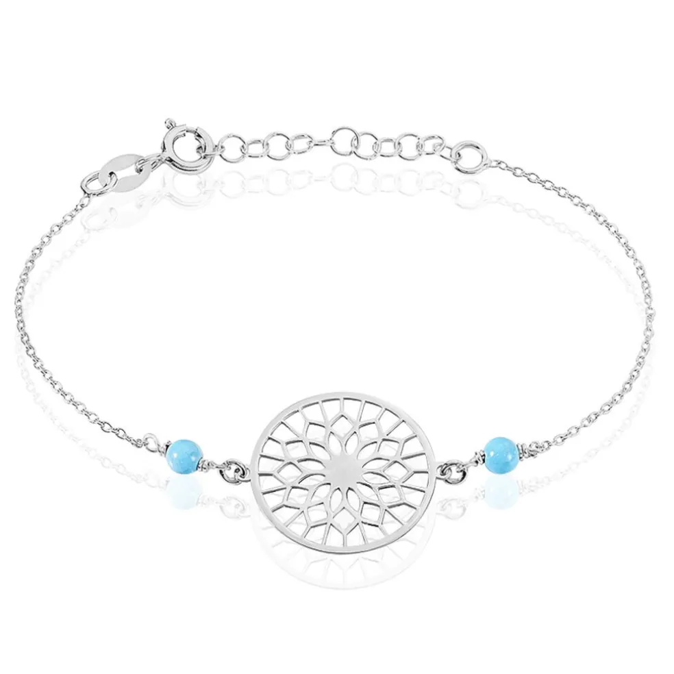 Bracelet Anoki Argent Blanc