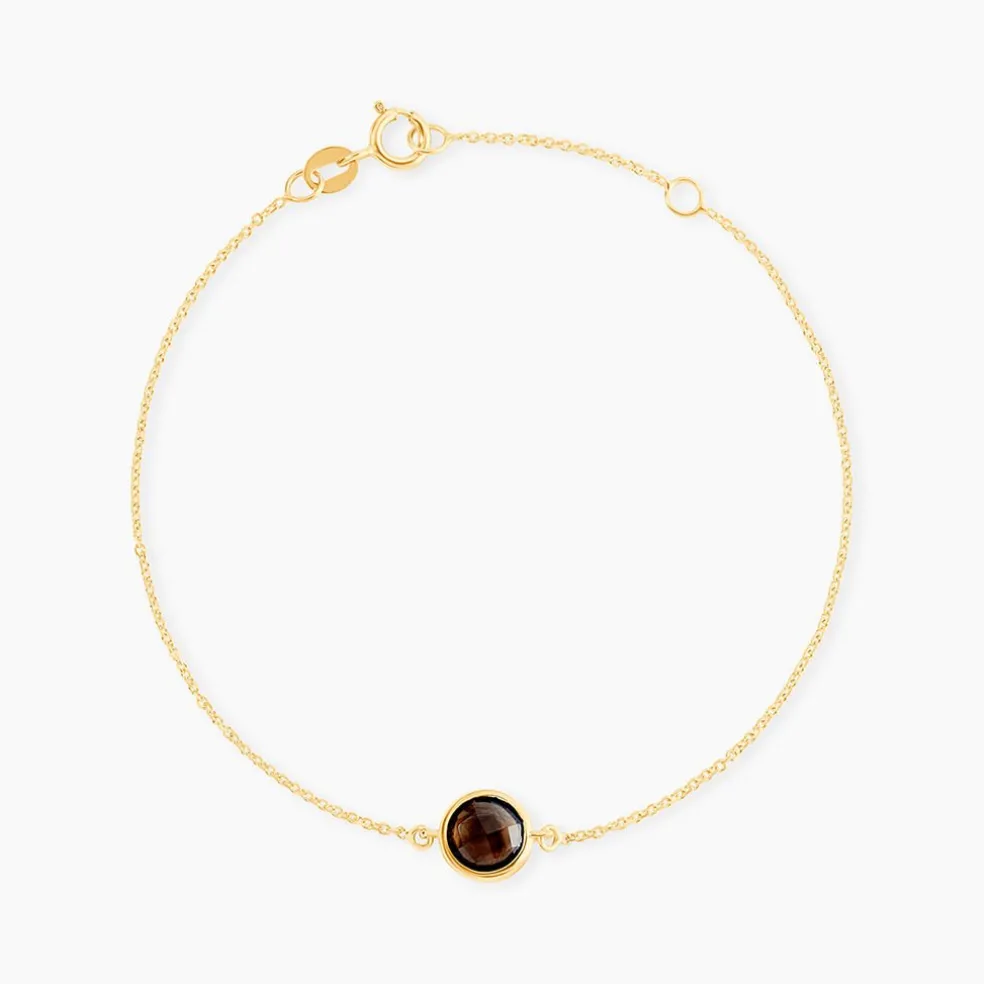 Bracelet Arenale Or Jaune Quartz