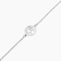 Bracelet Argent Blanc Colombina
