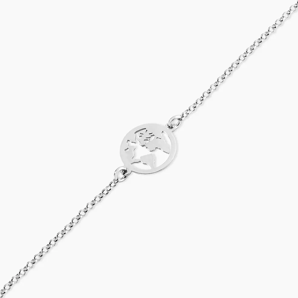 Bracelet Argent Blanc Colombina