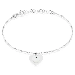 Bracelet Argent Blanc Ikaria Nacre