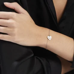 Bracelet Argent Blanc Ikaria Nacre