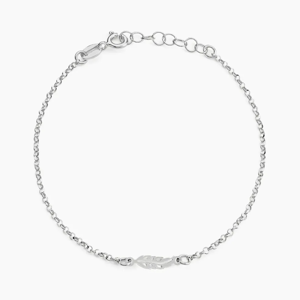 Bracelet Argent Blanc Maic