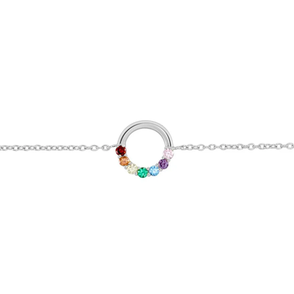 Bracelet Argent Giustino Oxydes De Zirconium