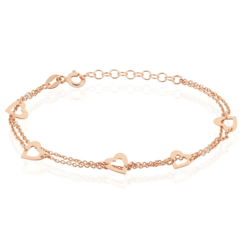 Bracelet Argent Rose Suzy