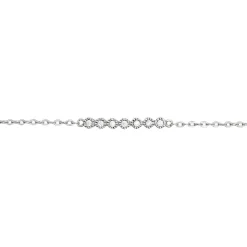 Bracelet Aryles Argent Blanc Oxyde De Zirconium
