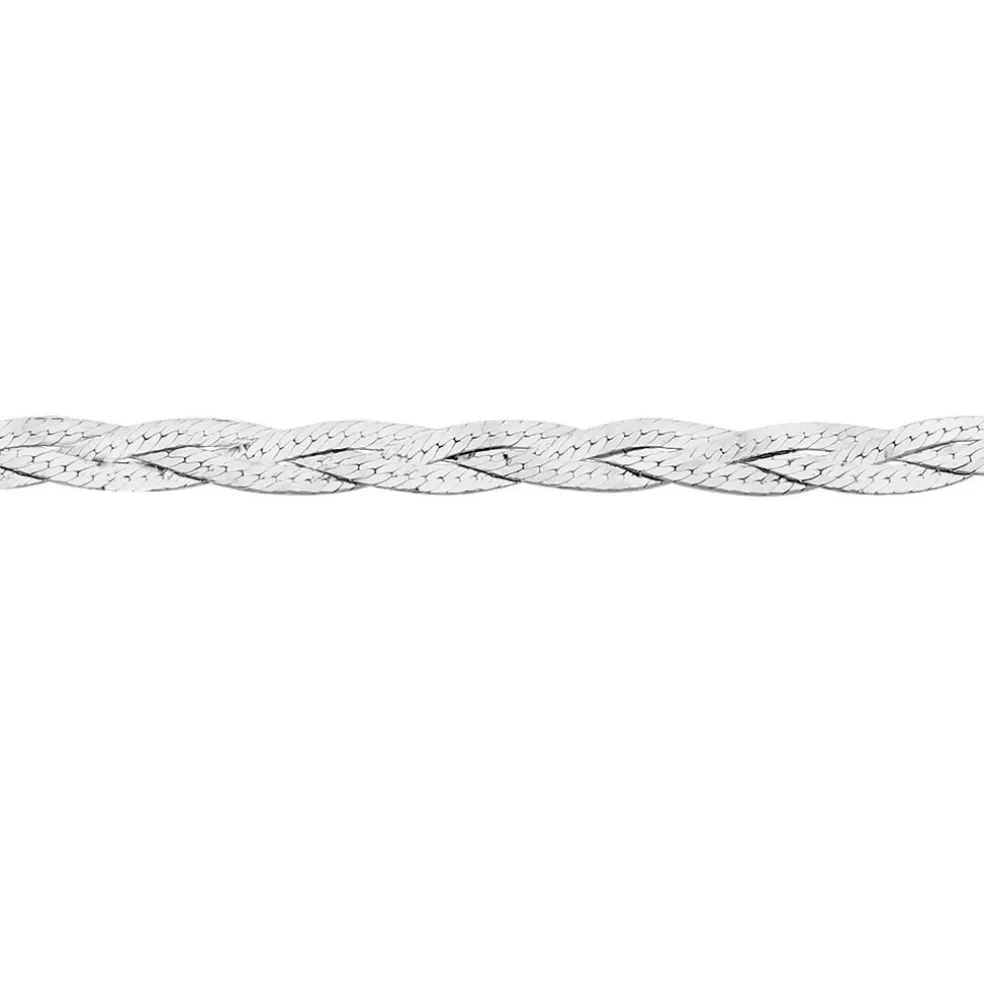 Bracelet Elae Argent Blanc