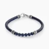 Bracelet Genaelleae Acier Blanc Agate