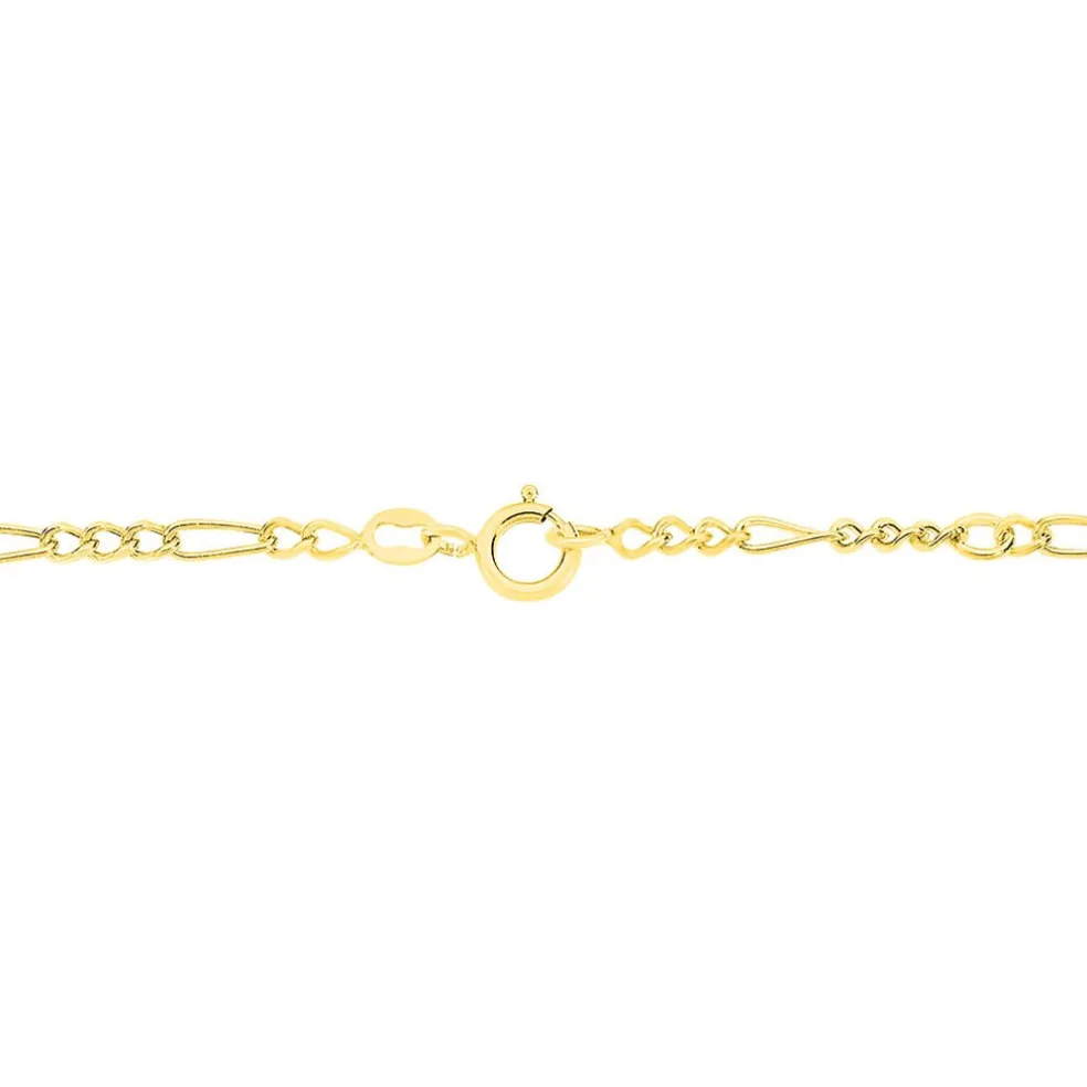 Bracelet Identite Bebe Or Jaune Bartolomee