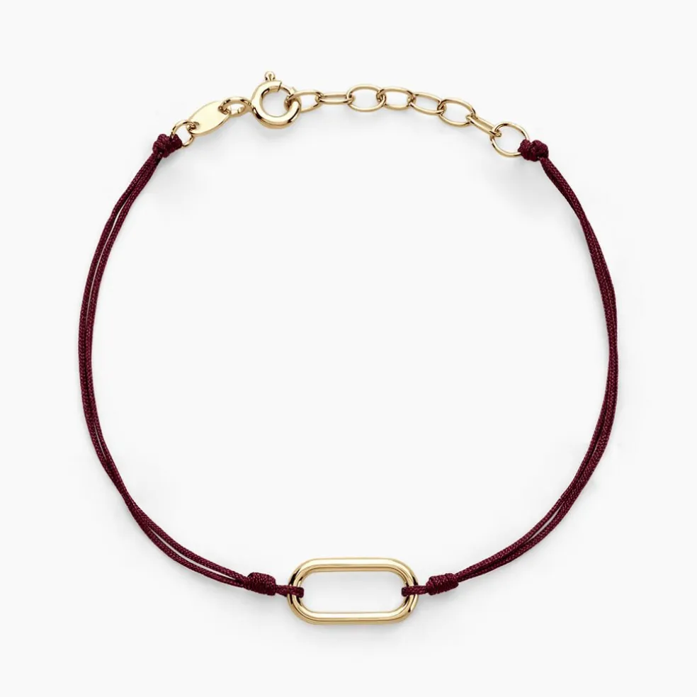 Bracelet Infini Pop Argent Jaune