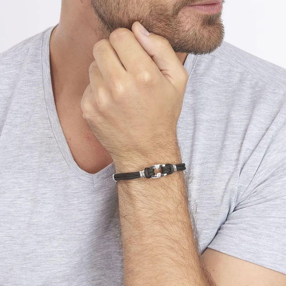 Bracelet Irenee Acier Blanc