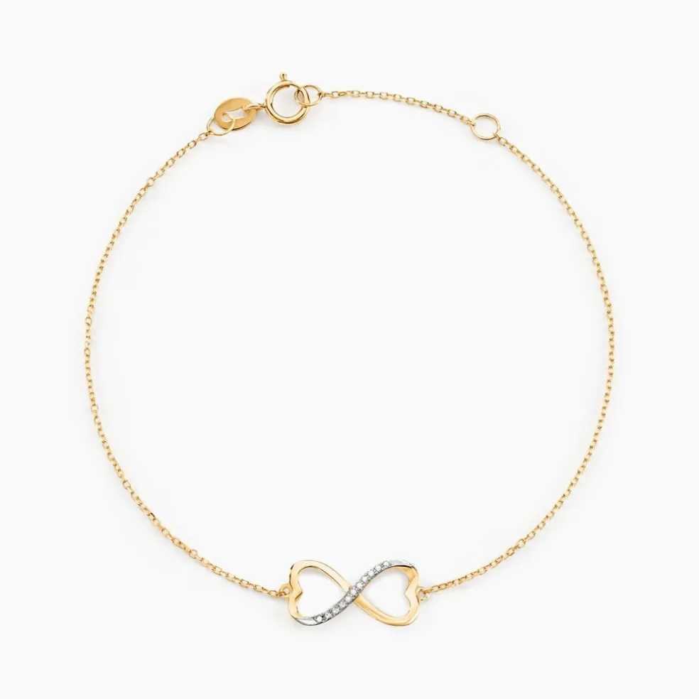 Bracelet Irmela Or Jaune Diamant