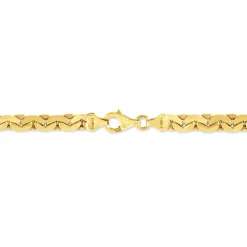 Bracelet Ivy Maille Haricot Or Jaune