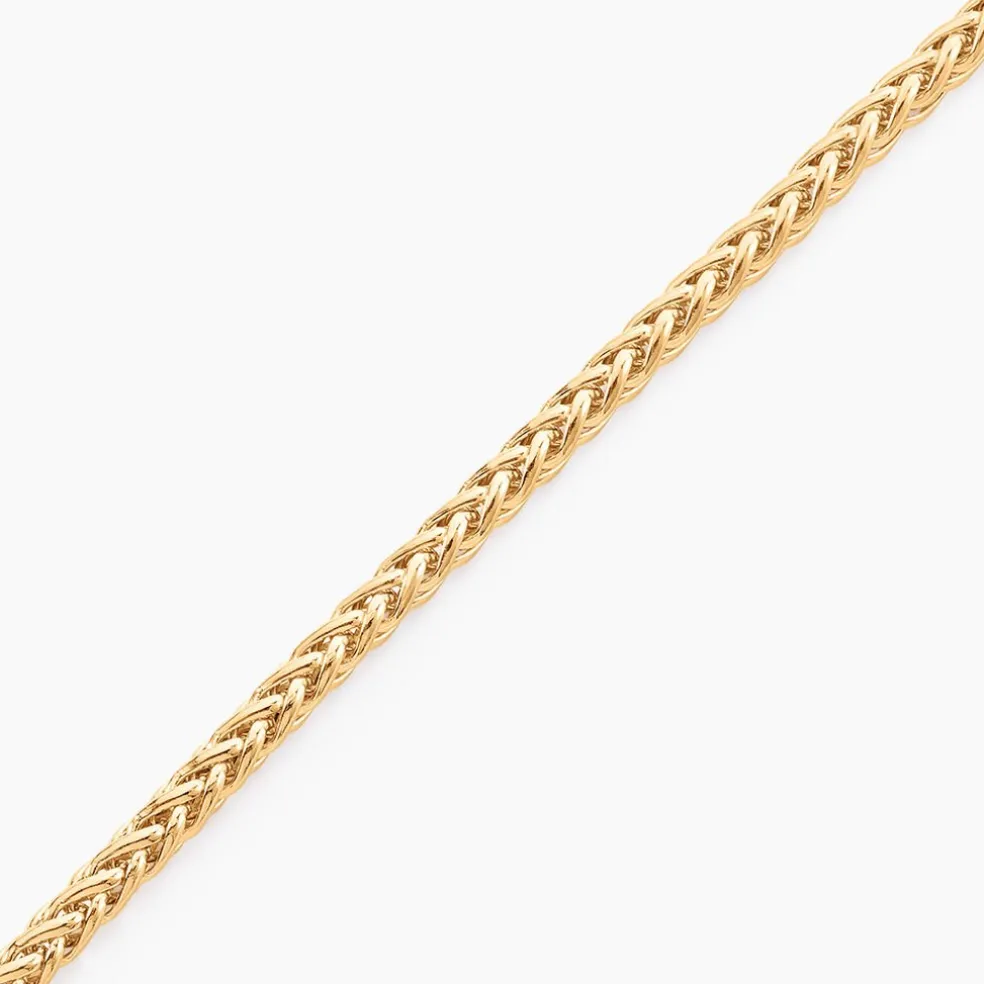Bracelet Jany Maille Palmier Or Jaune