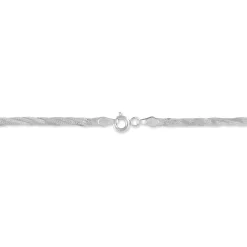 Bracelet Jasmin Tresse Or Blanc