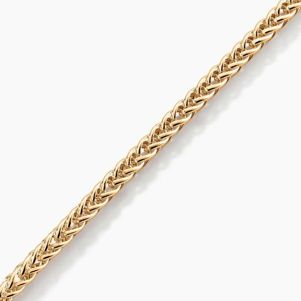 Bracelet Jolien Maille Spiga Or Jaune