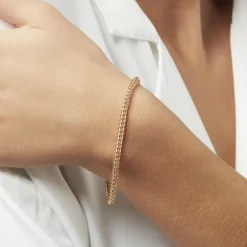 Bracelet Jolien Maille Spiga Or Jaune