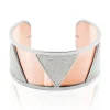 Bracelet Jonc Andrina Acier Blanc