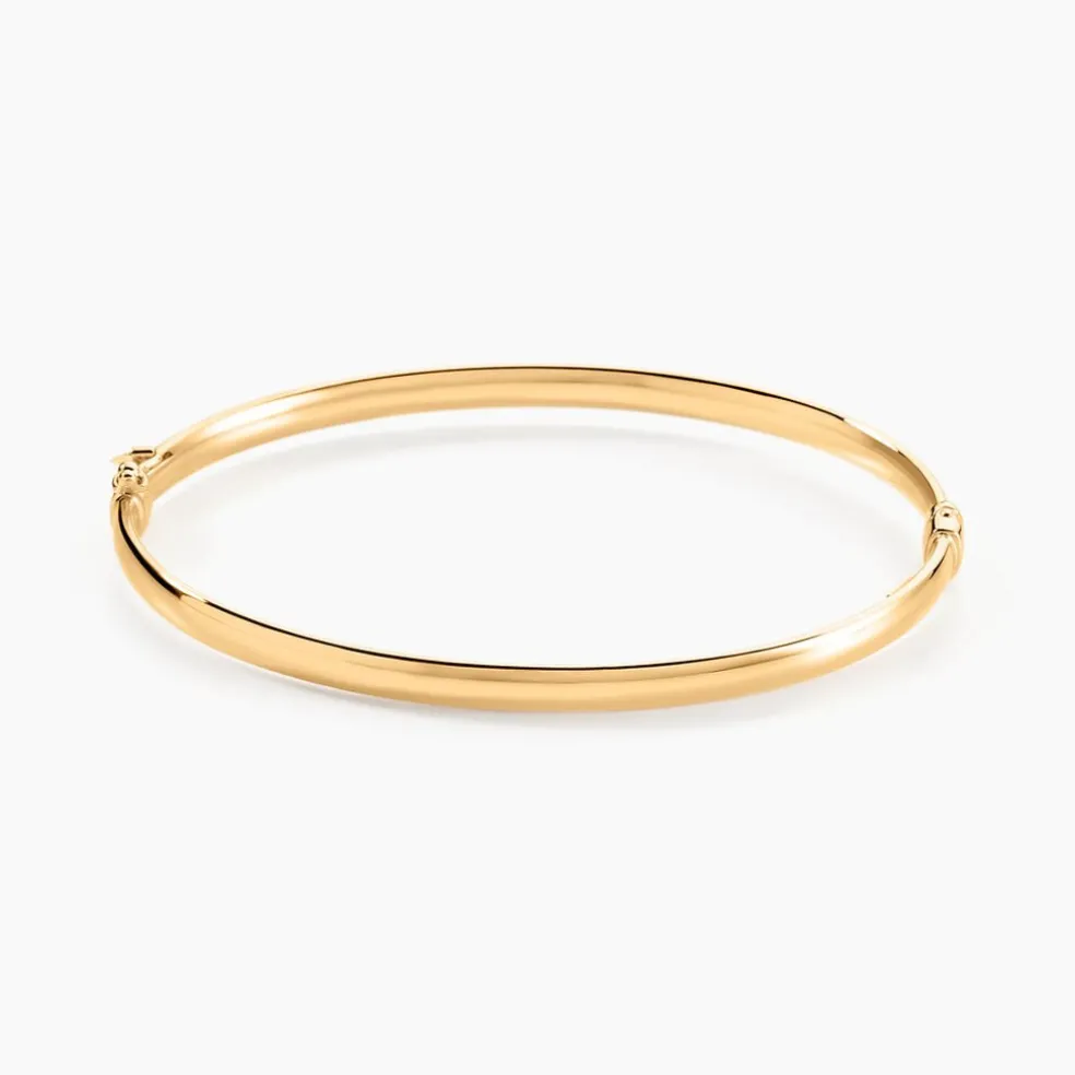 Bracelet Jonc Cynthia Or Jaune