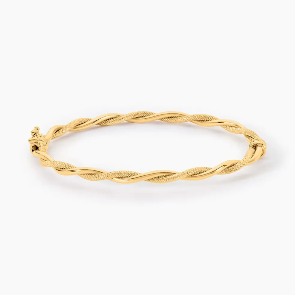 Bracelet Jonc Deniece Or Jaune