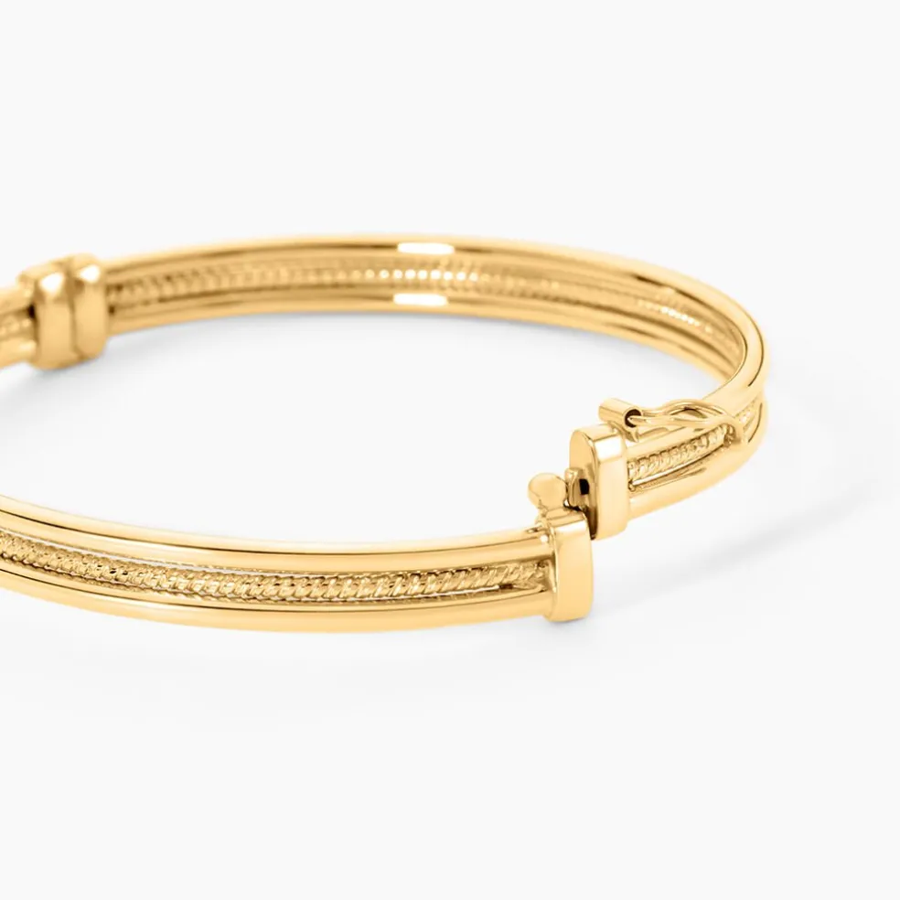 Bracelet Jonc Dionysios Or Jaune