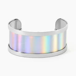 Bracelet Jonc Kayssi Acier Blanc