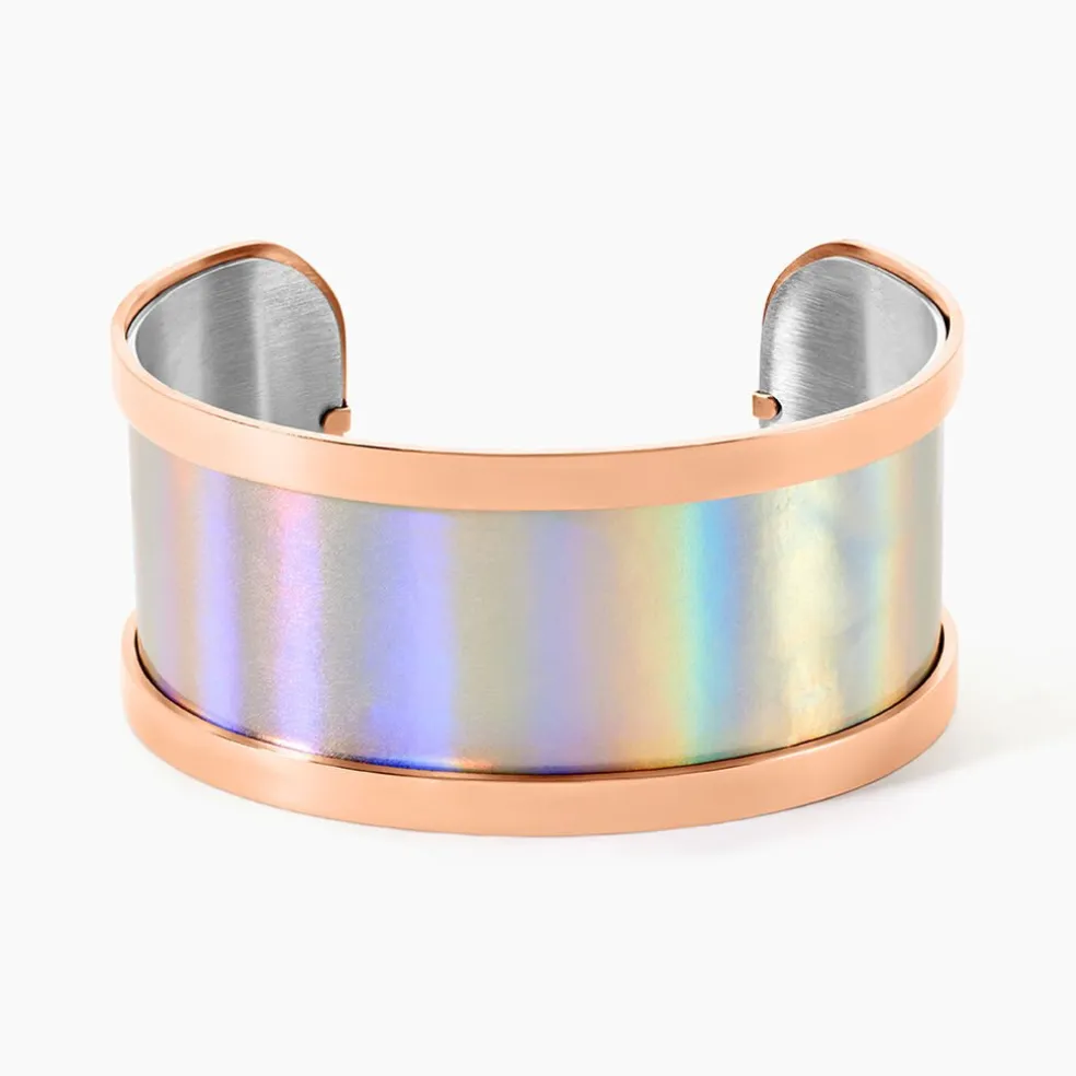 Bracelet Jonc Kayssi Acier Rose