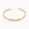 Bracelet Jonc Linka Plaqué Or Jaune