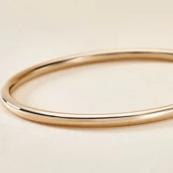 Bracelet Jonc Louliaae Plaqué Or Jaune