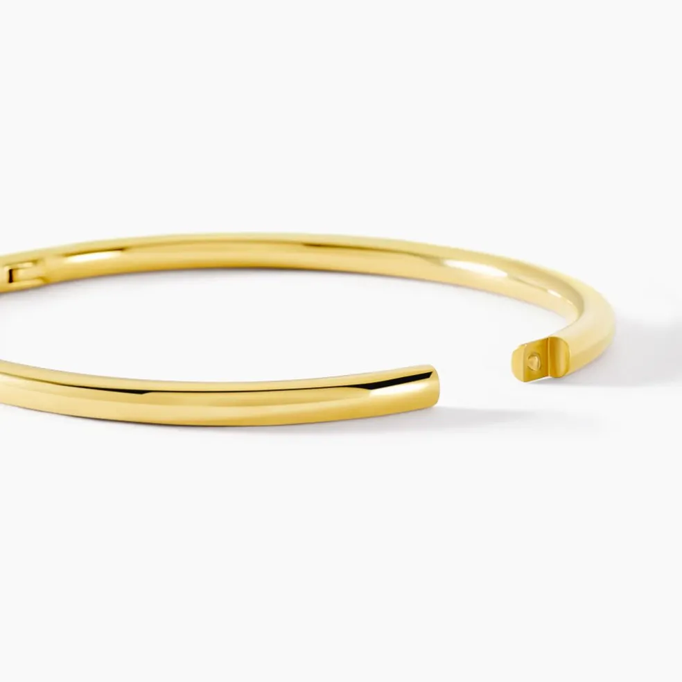 Bracelet Jonc Seville Acier Jaune