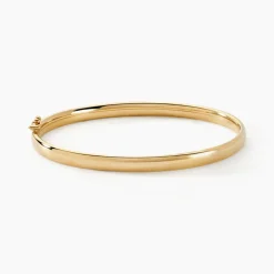 Bracelet Jonc Yuriy Fil Flexible Or Jaune