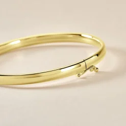 Bracelet Jonc Yuriy Fil Flexible Or Jaune