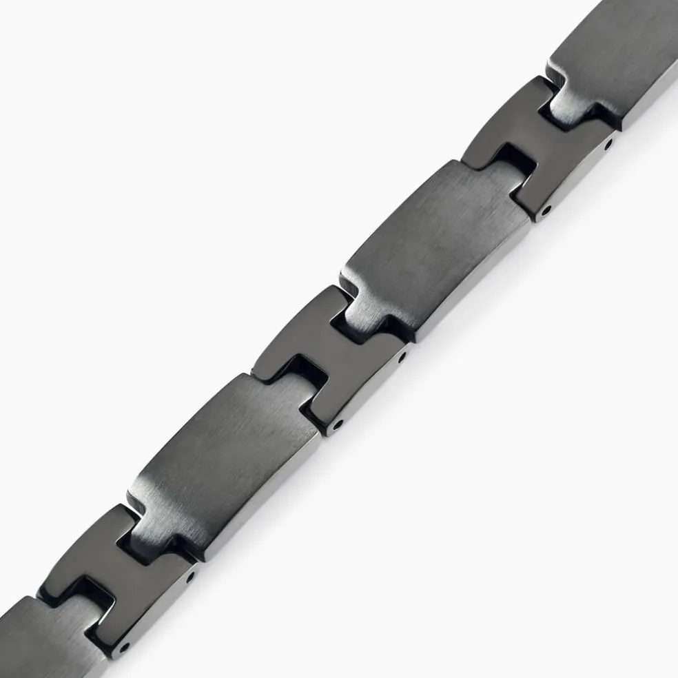 Bracelet Josua Acier Noir