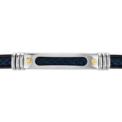 Bracelet Jourdan Cuir Bleu