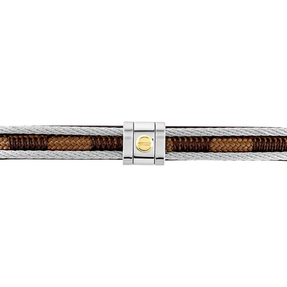 Bracelet Jourdan Egra Acier Bicolore