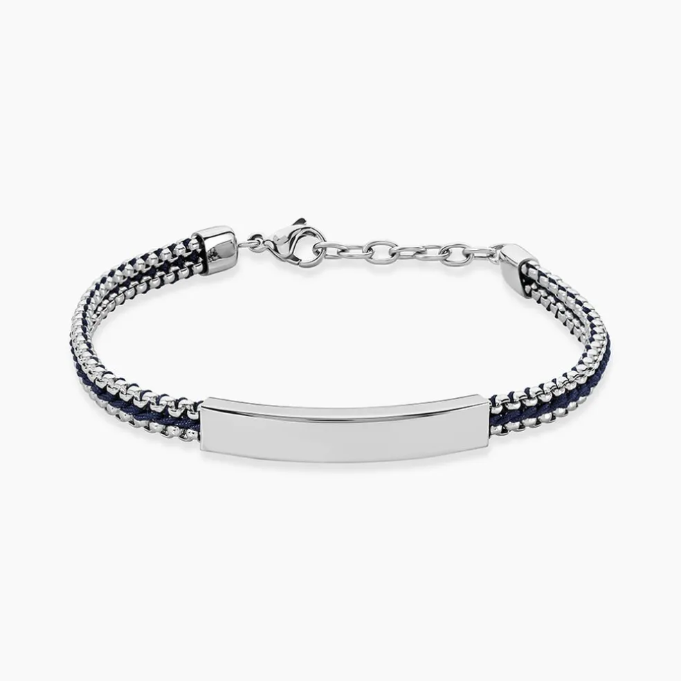 Bracelet Jourdan Joscelin Acier Argenté