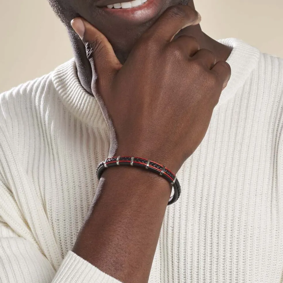 Bracelet Jourdan Kessel Acier Blanc
