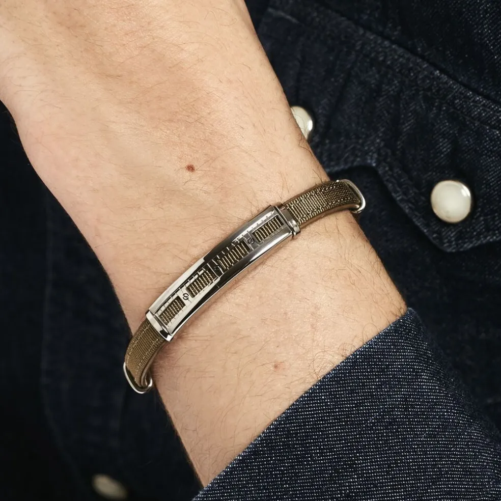 Bracelet Jourdan Kos Acier Blanc