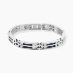 Bracelet Jourdan Priam Acier Argenté