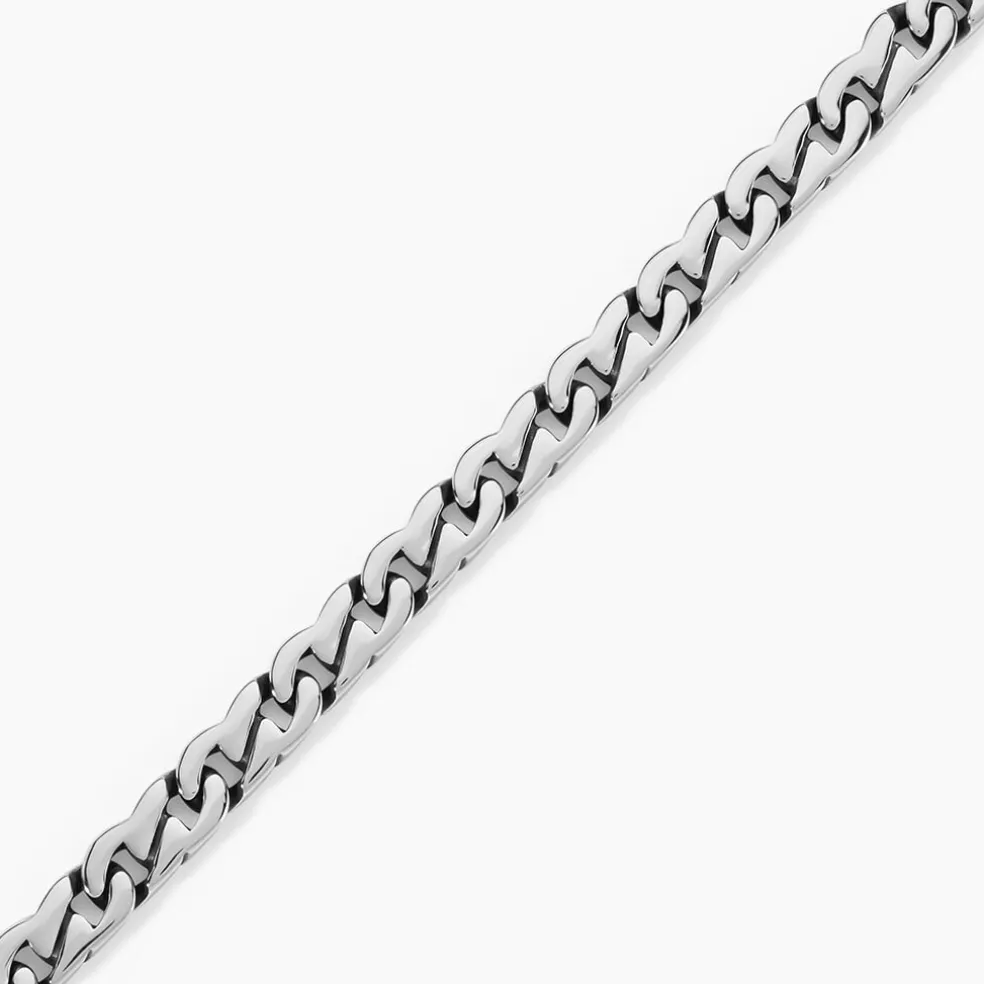 Bracelet Jourdan Rex Acier Argenté