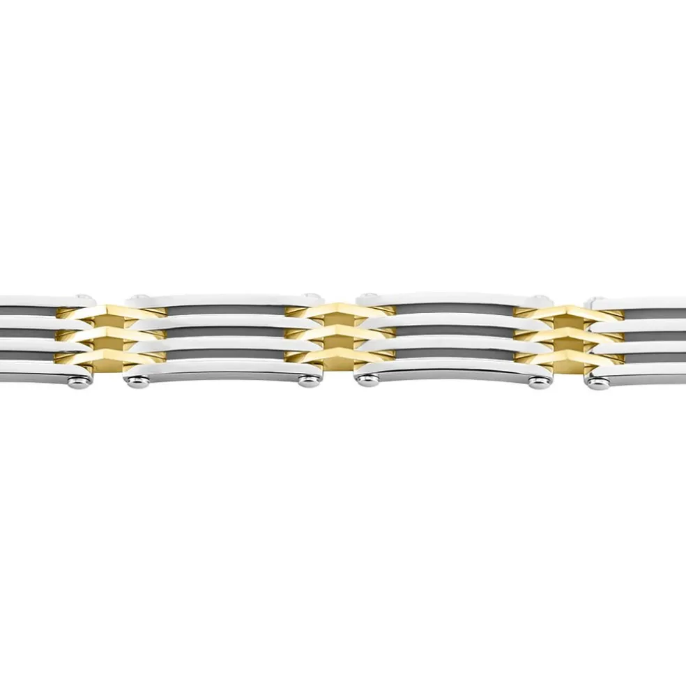 Bracelet Jourdan Rio Acier Bicolore