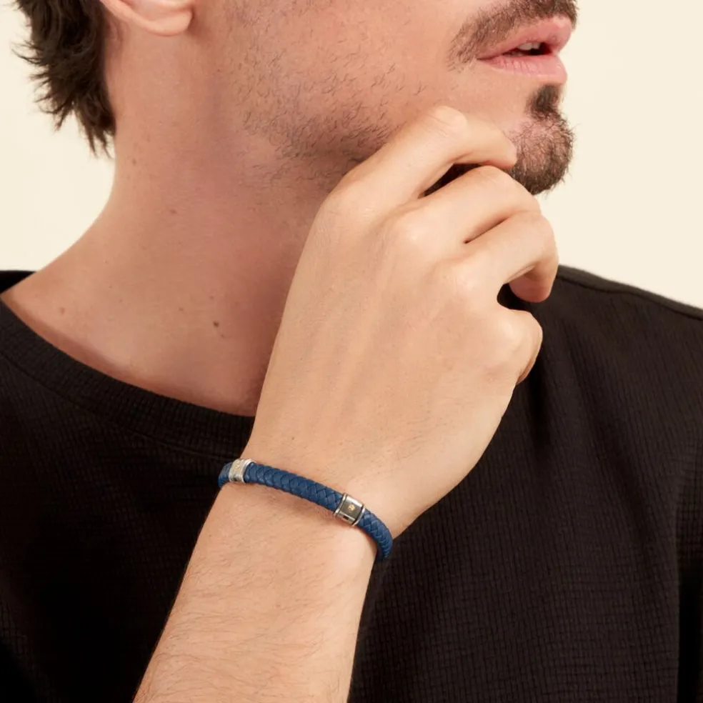 Bracelet Jourdan Selimata Acier Bicolore
