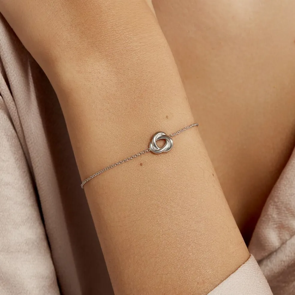 Bracelet Kaelya Argent Blanc